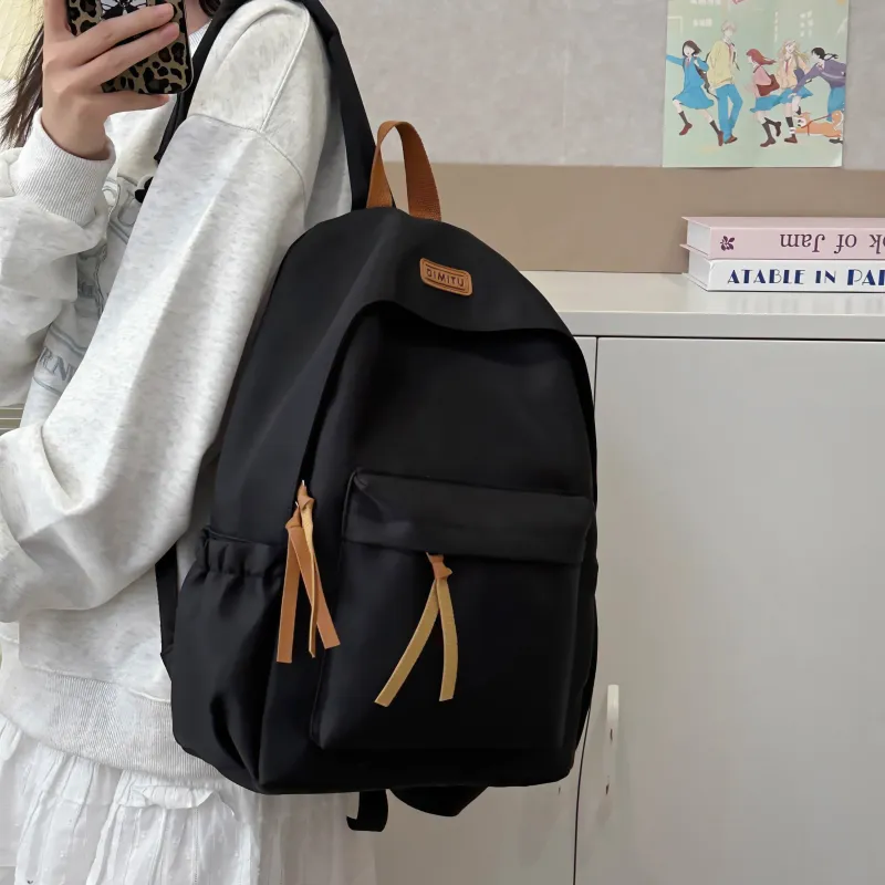 SURELAPTOP Nylon Backpack Unisex Multicolor-7