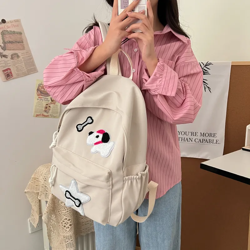 SURELAPTOP Canvas Bag Backpack Regular Unisex Multicolor-5