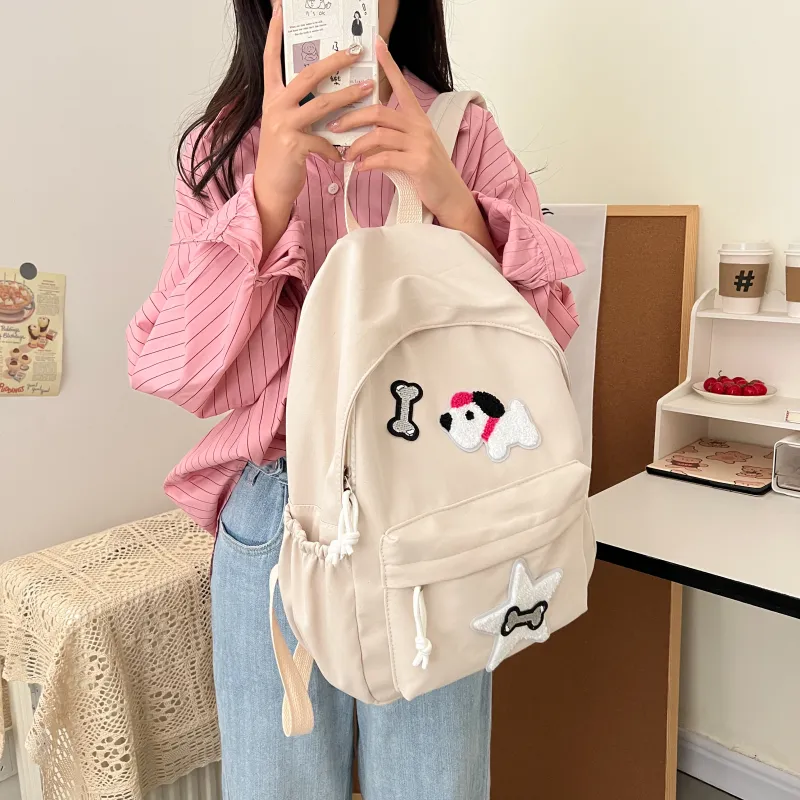 SURELAPTOP Canvas Bag Backpack Regular Unisex Multicolor-3