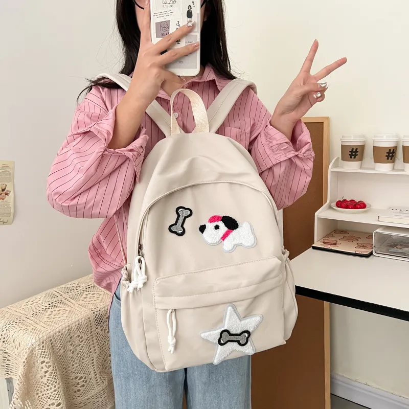 SURELAPTOP Canvas Bag Backpack Regular Unisex Multicolor-4