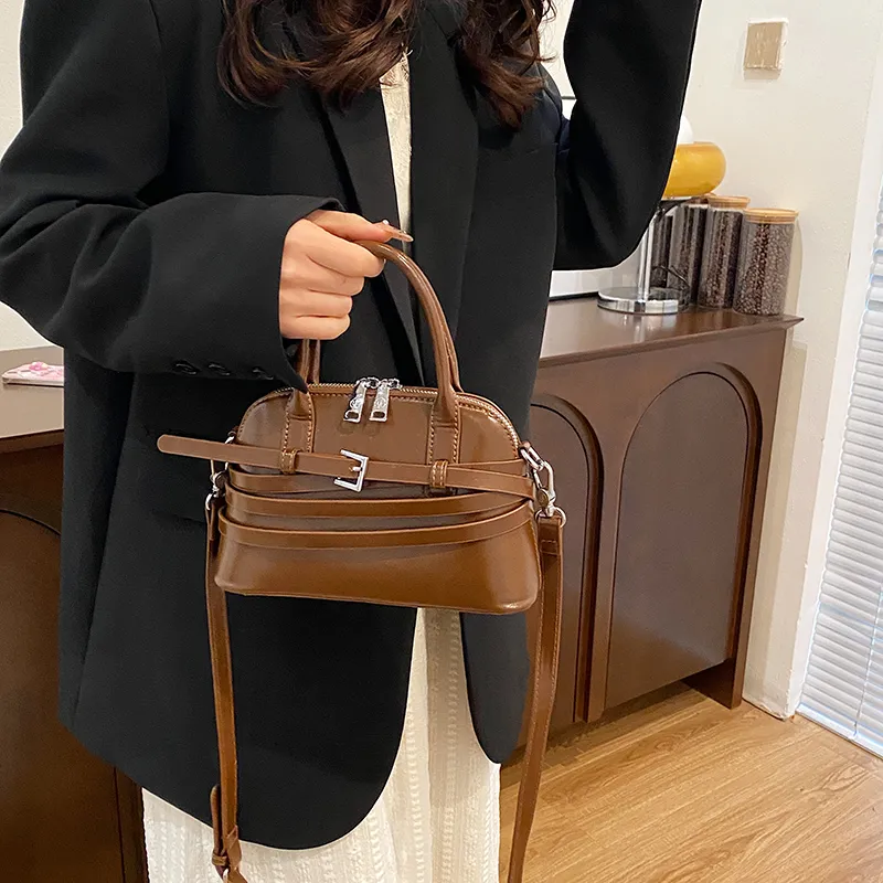 SURELAPTOP PU Crossbody Bag Shoulder Bag Handbags Regular Women's Black/Coffee/Brown-12
