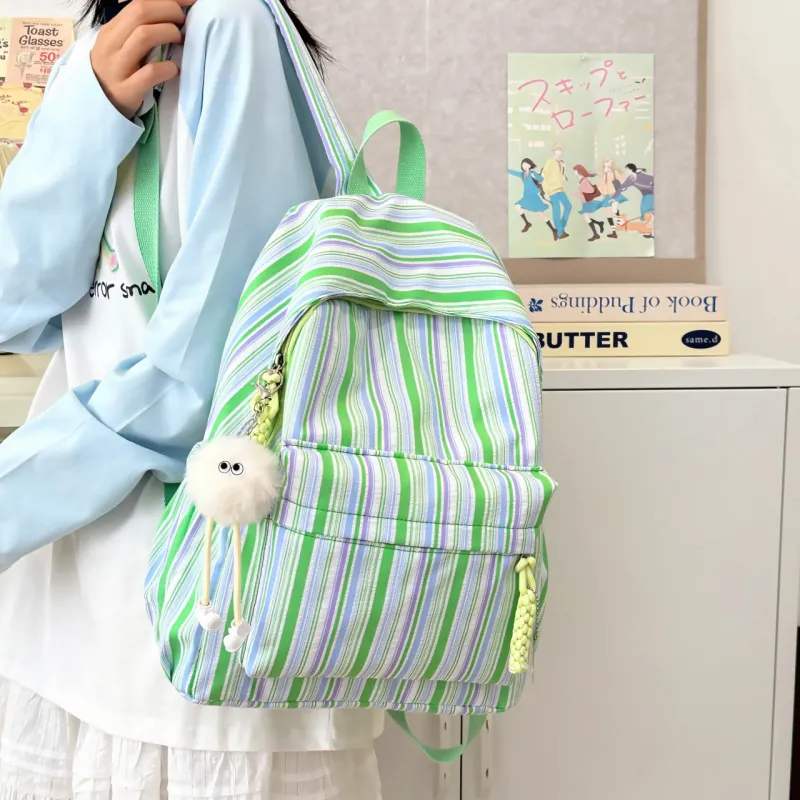 SURELAPTOP Nylon Backpack Unisex Multicolor-9