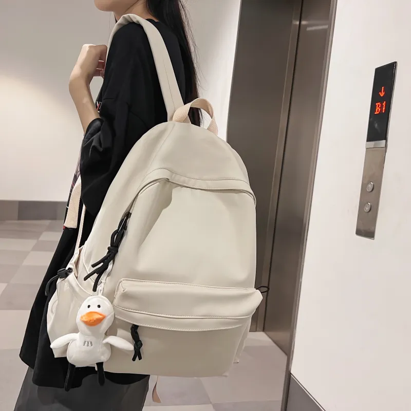 SURELAPTOP Nylon Backpack Unisex Multicolor-3