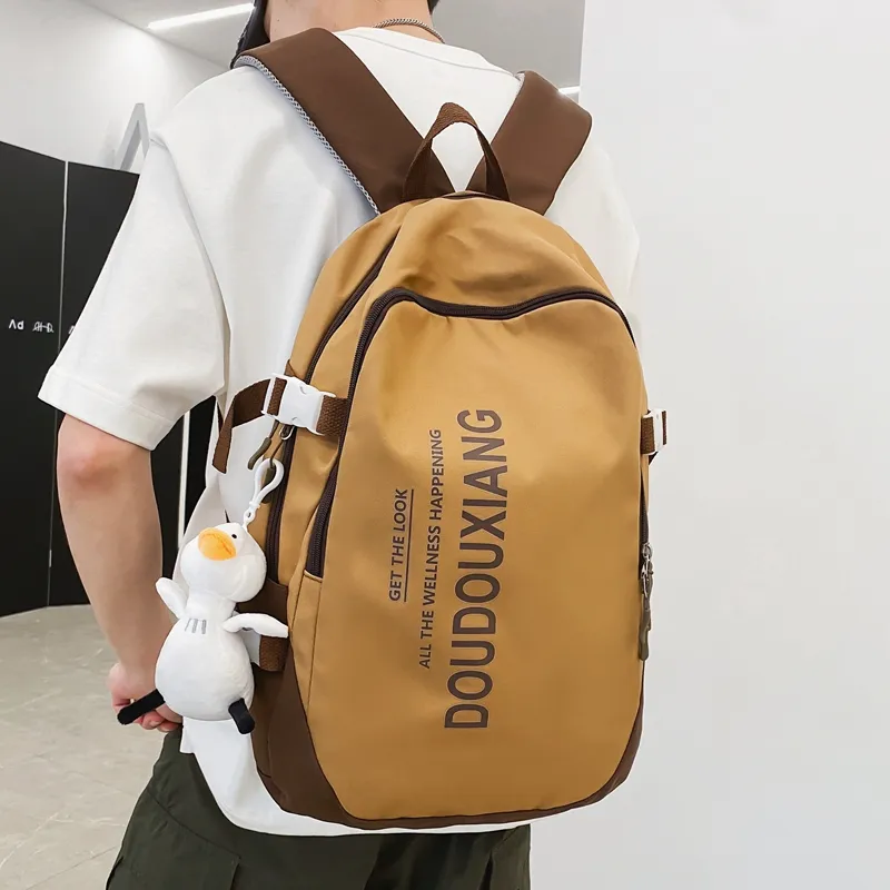 SURELAPTOP Nylon Backpack Unisex Multicolor-19