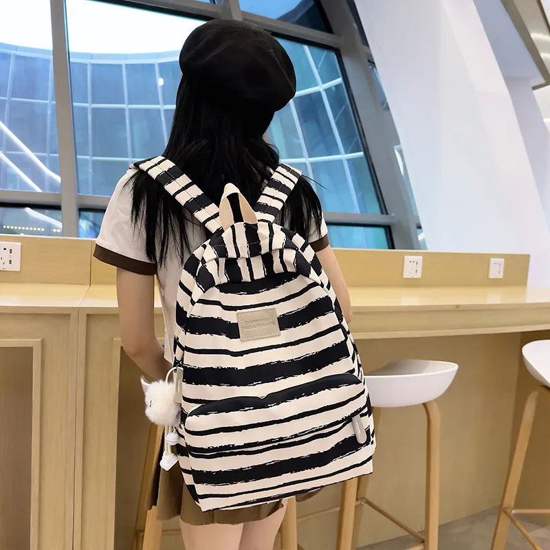 SURELAPTOP Nylon Backpack Unisex Multicolor-2