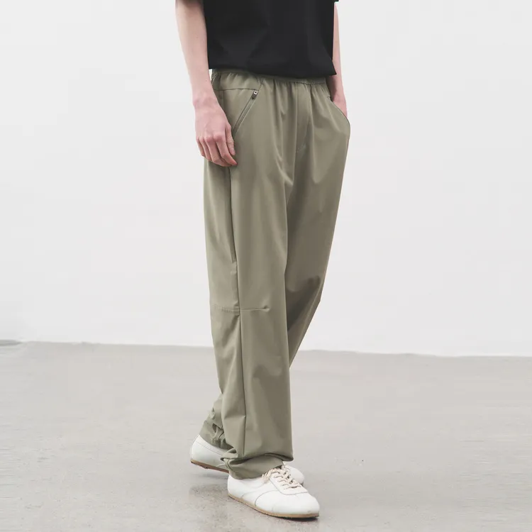 RIVER STONE Casual Pants Men Light Khaki-3