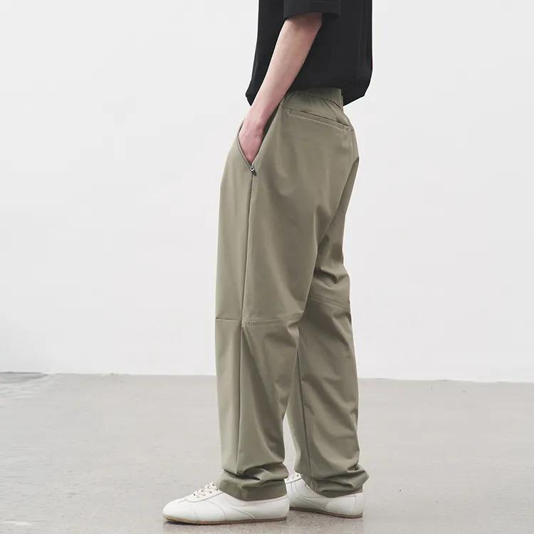 RIVER STONE Casual Pants Men Light Khaki-4