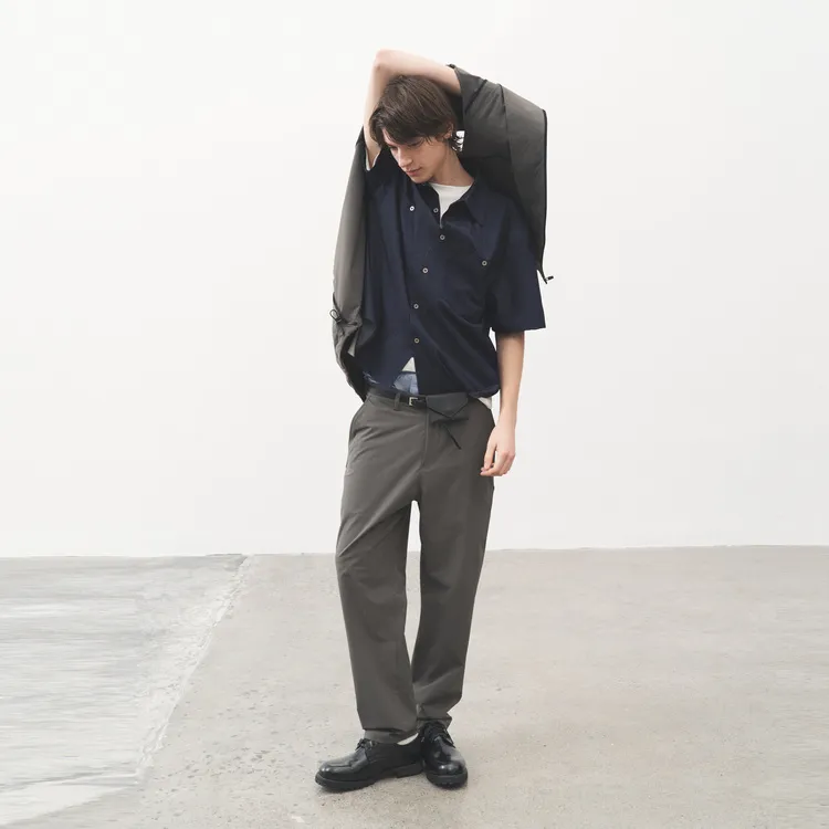 RIVER STONE Casual Pants Men Dark Gray-3
