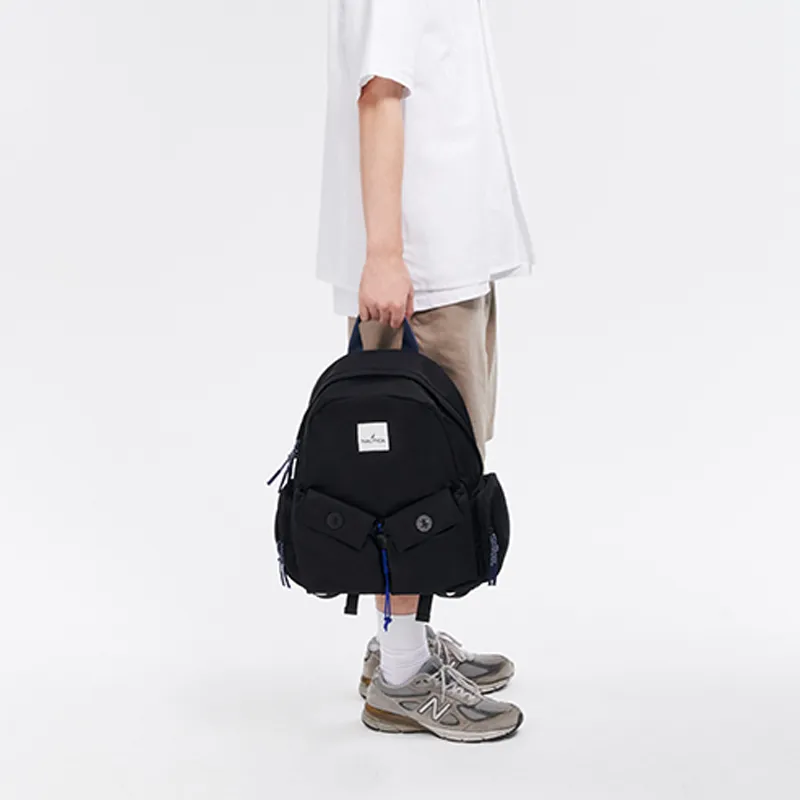NAUTICA Nylon Backpack Regular Unisex Black-7