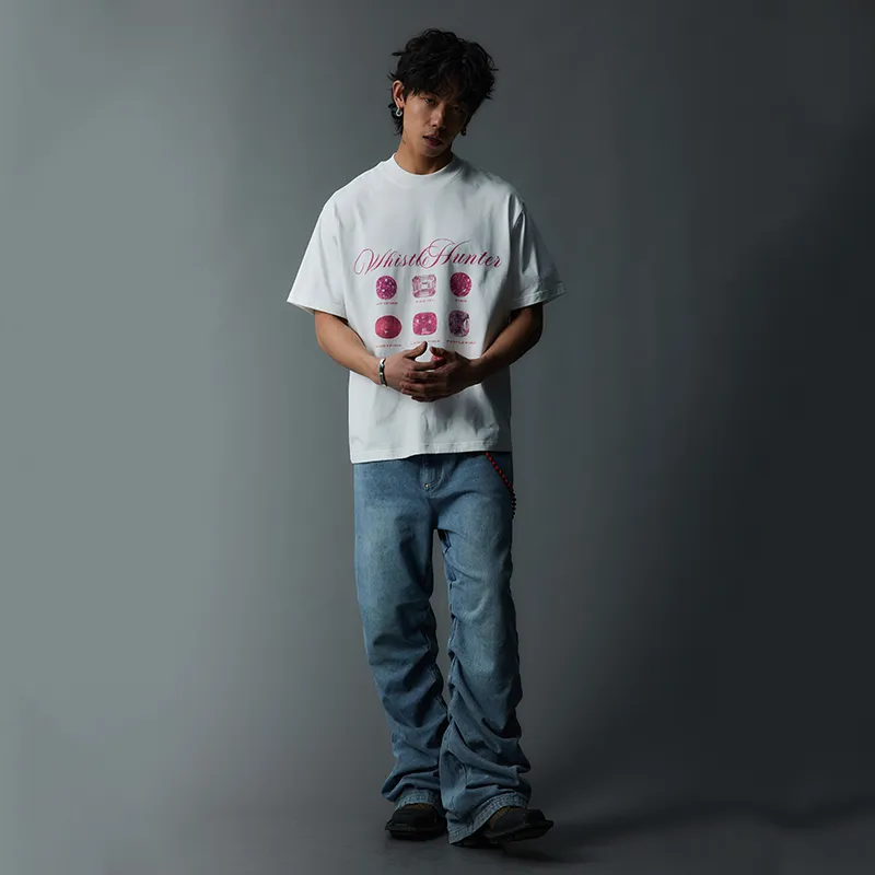 WHISTLEHUNTER T Shirts Unisex White-6