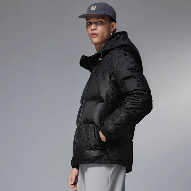 WHISTLEHUNTER Puffer Jacket Unisex Black-2