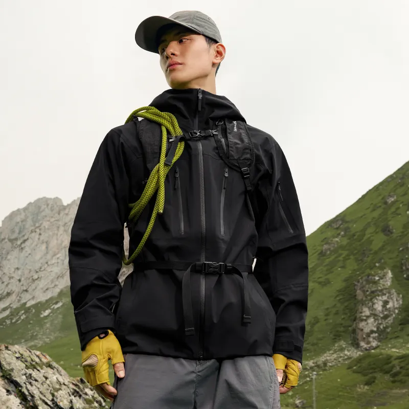 361° Windbreaker Jackets Unisex Blackcurrant Black-3