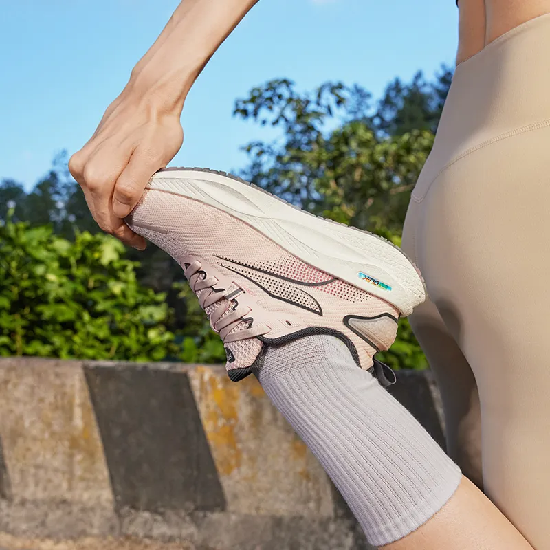 361° Speed Boost CQT Cushioning Anti Slip And Wear Resistant Low Top Running Shoes Women's Pink-6