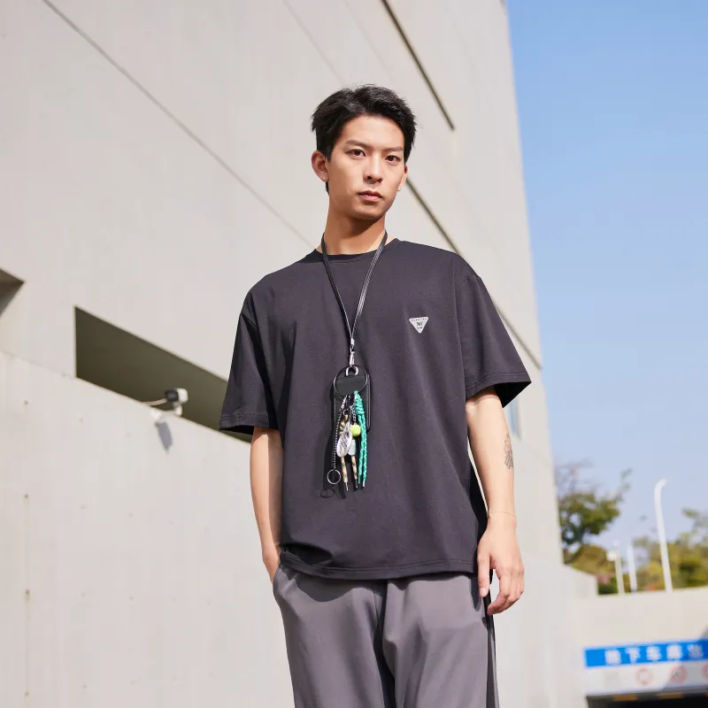 361° T Shirt Unisex Super Black-2