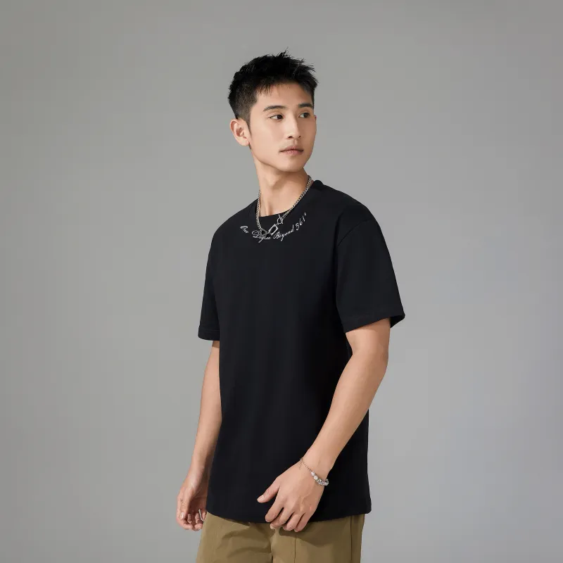 361° T Shirt Unisex Super Black-5