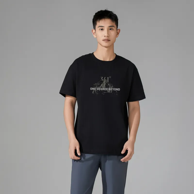 361° T Shirt Unisex Super Black-3