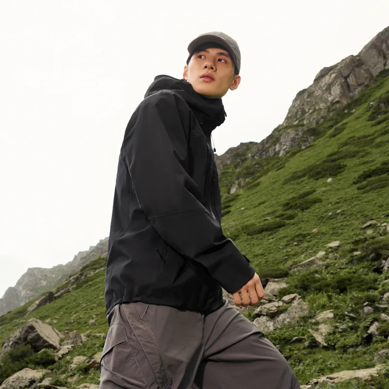 361° Windbreaker Jackets Unisex Blackcurrant Black-5