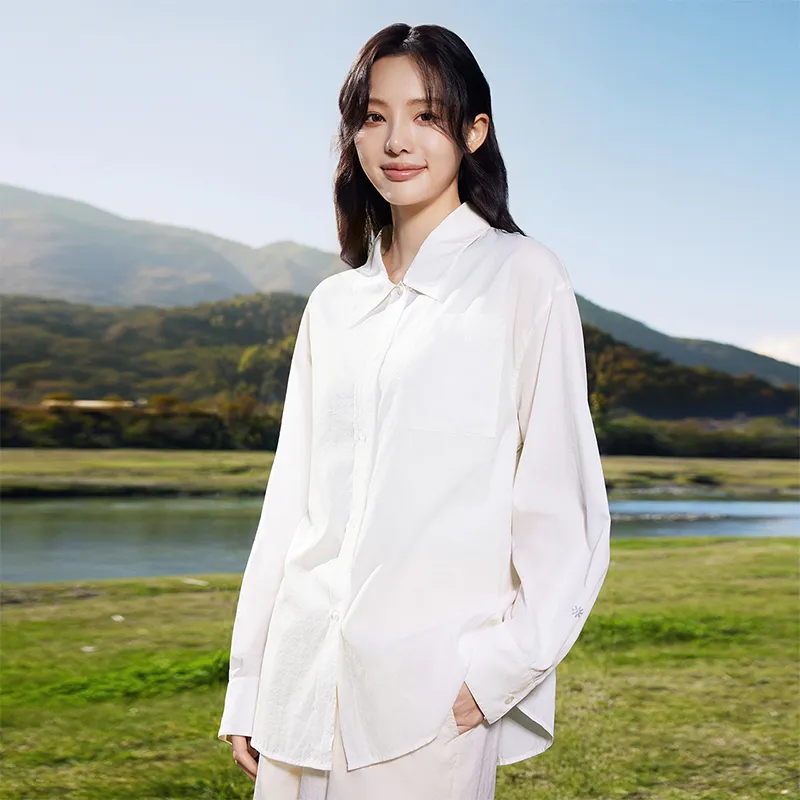 361° Sun Protection Clothing Unisex Raw White-2
