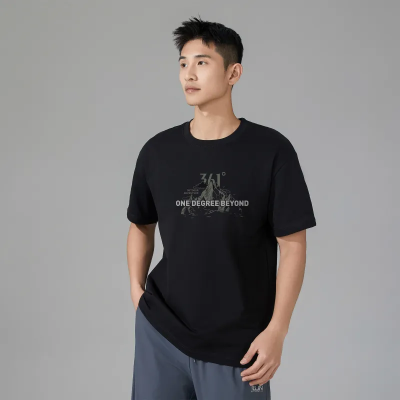 361° T Shirt Unisex Super Black-2