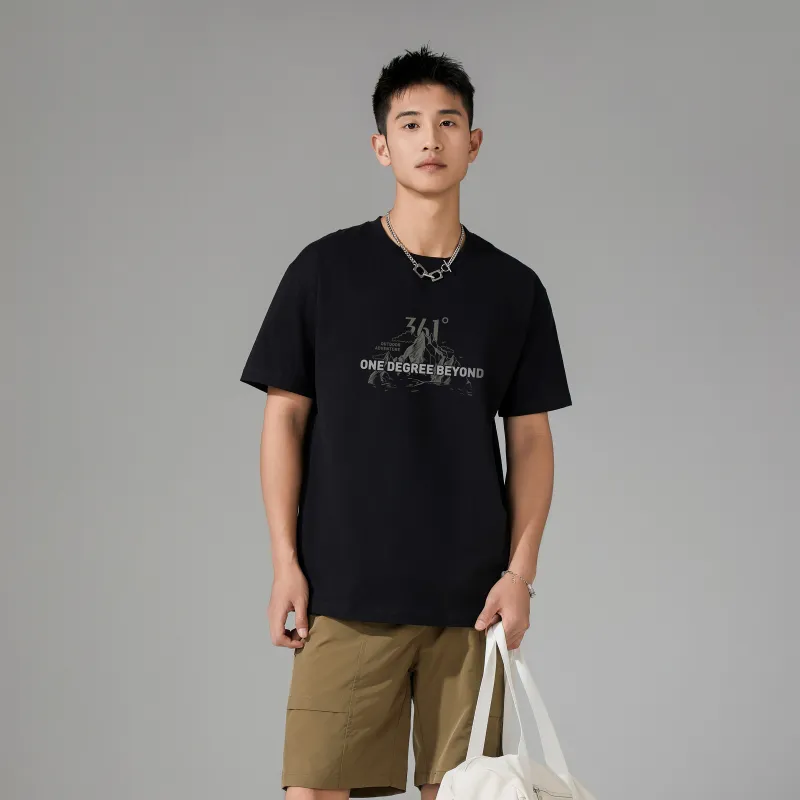 361° T Shirt Unisex Super Black-4