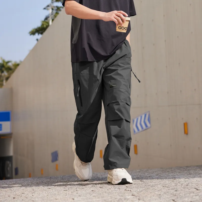 361° Casual Pants Unisex Super Black-17