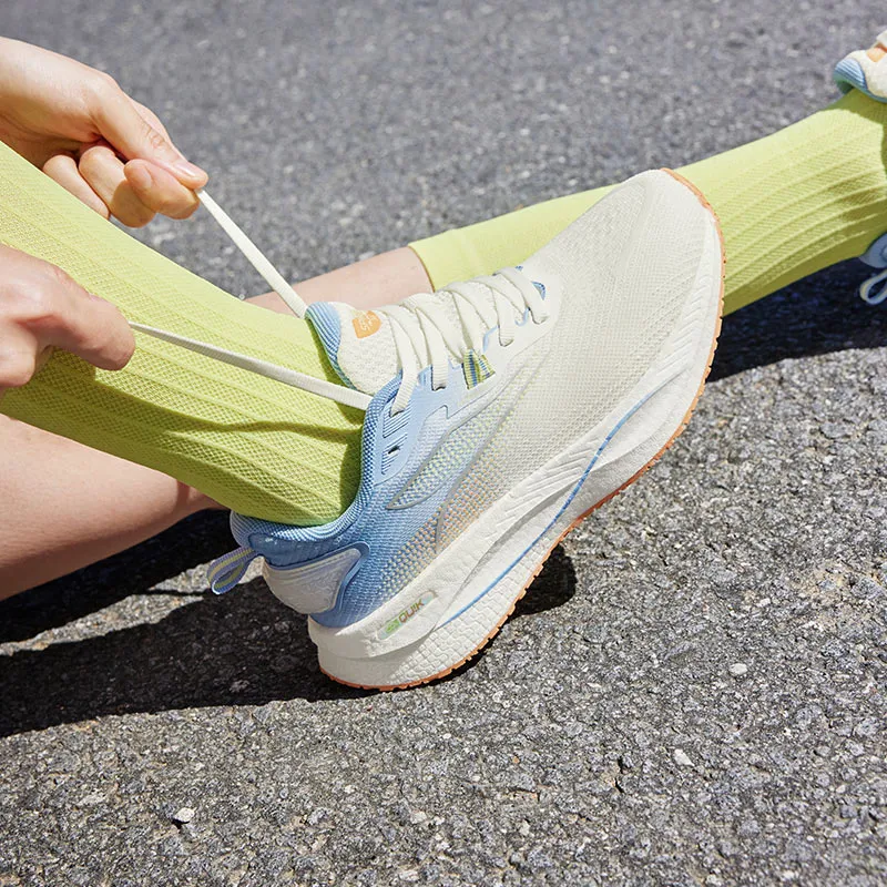 361° Speed Boost CQT Cushioning Anti-Slip And Wear-Resistant Low-Top Running Shoes Women's Sky Blue-8