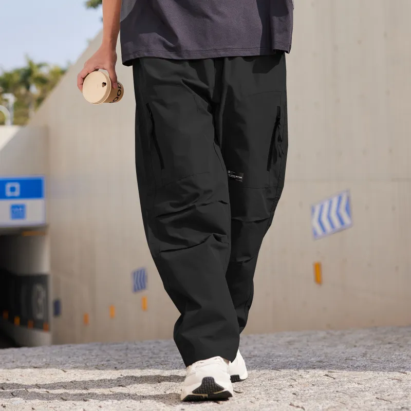 361° Casual Pants Unisex Super Black-4