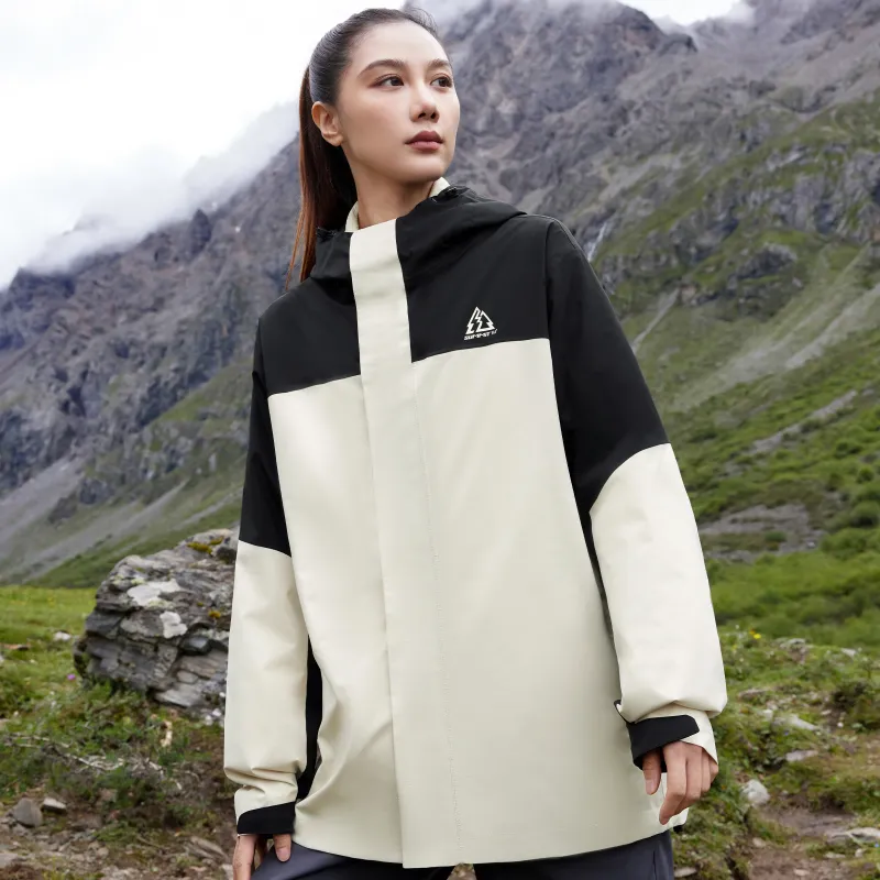 361° Windproof Windbreaker Jacket Men's Sand Brown White/super Black-3