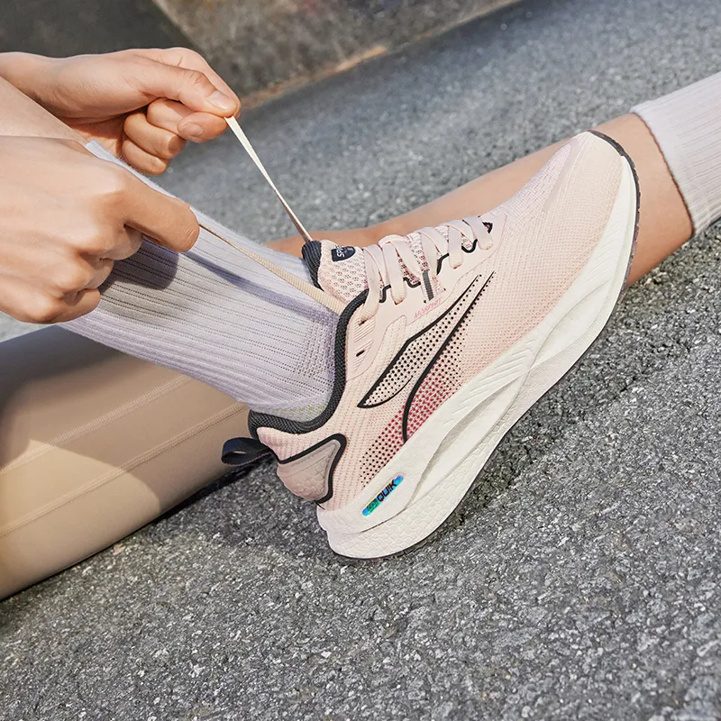 361° Speed Boost CQT Cushioning Anti Slip And Wear Resistant Low Top Running Shoes Women's Pink-7