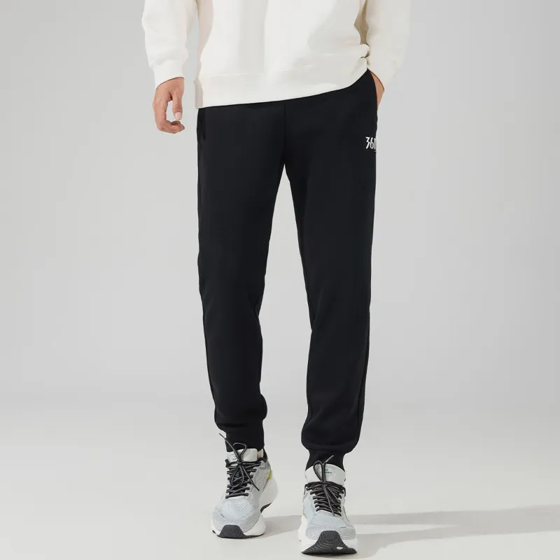 361° Knitted Sweatpants Unisex Super Black-4