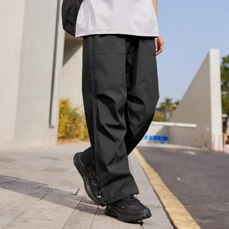 361° Casual Pants Unisex Super Black-3