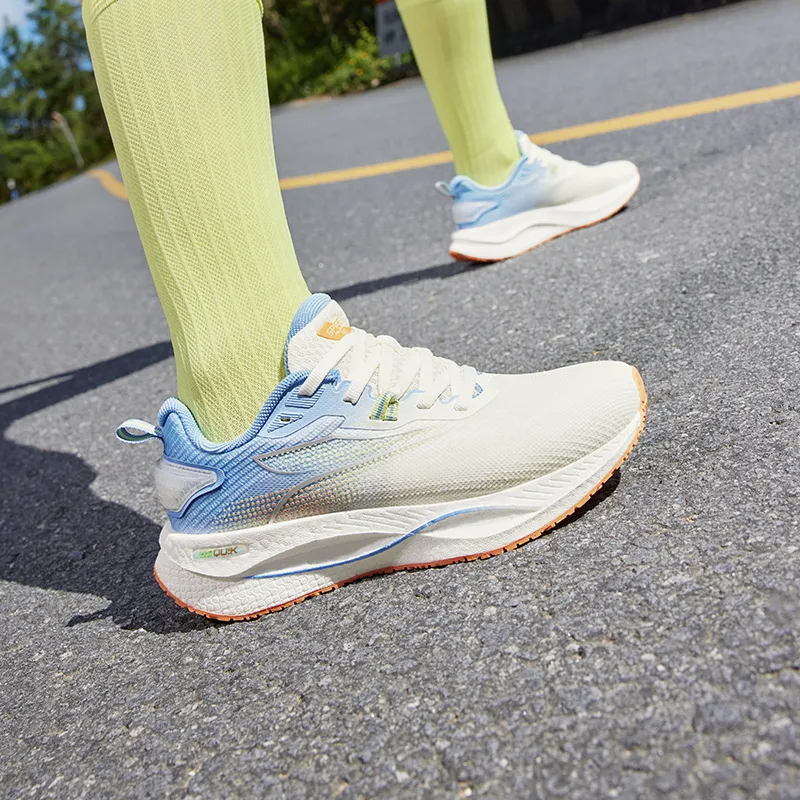 361° Speed Boost CQT Cushioning Anti-Slip And Wear-Resistant Low-Top Running Shoes Women's Sky Blue-10