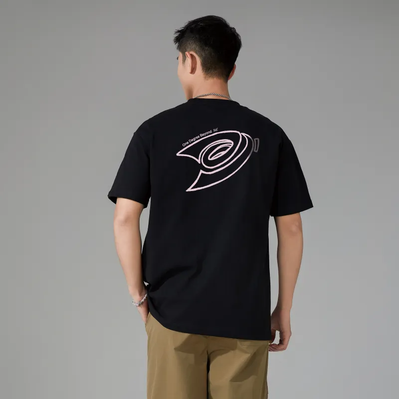 361° T Shirt Unisex Super Black-2