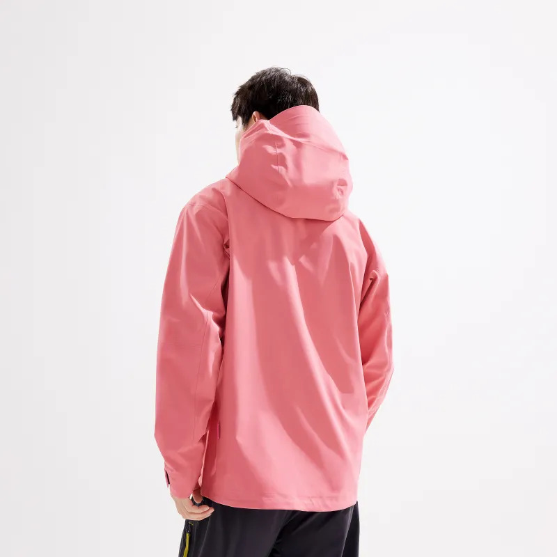 361° Waterproof And Windproof Windbreaker Jacket Unisex Fluorescent Romantic Pink-2