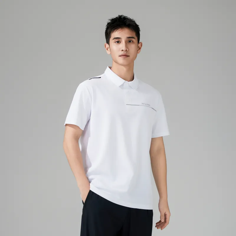 361° Polo Shirt Unisex Raw White-3