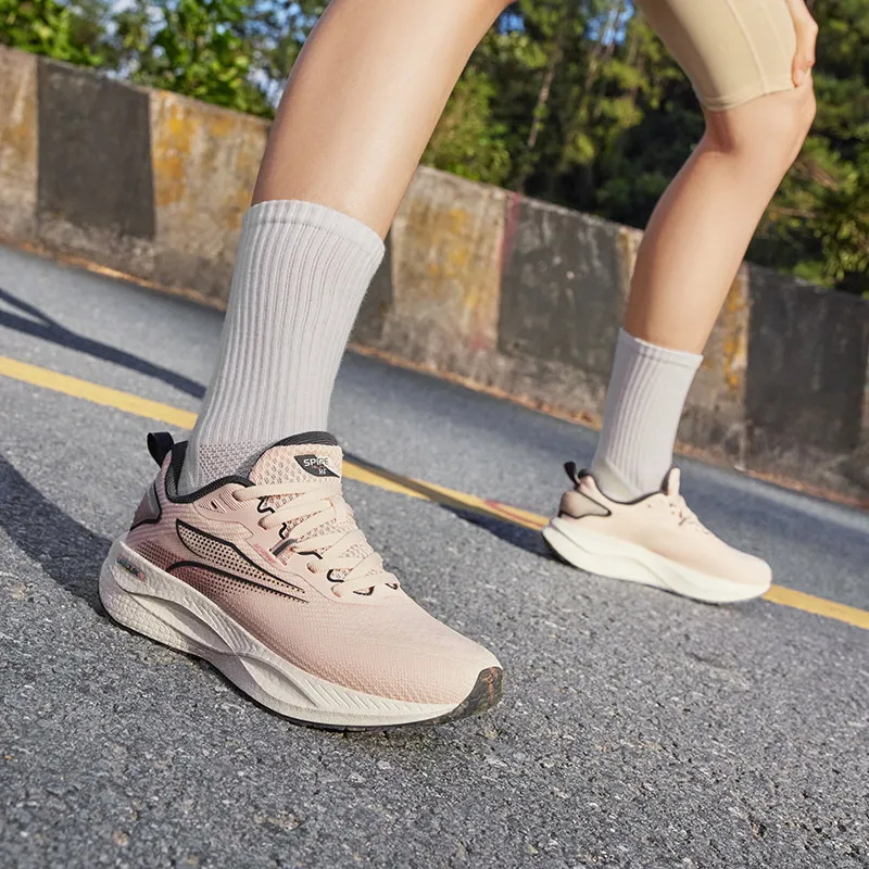 361° Speed Boost CQT Cushioning Anti Slip And Wear Resistant Low Top Running Shoes Women's Pink-11