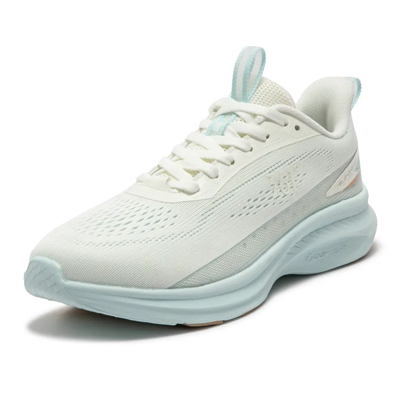 361° Low-Top Running Shoes Women's White Blue-1