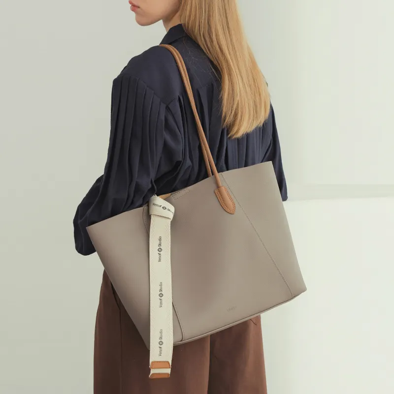 VENOF Soft Leather Tote Bag, Shopping Bag, Handbag, Shoulder Bag Women's Multicolor-26