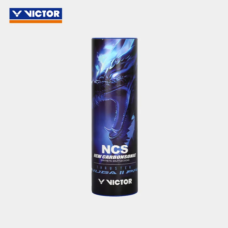 VICTOR Dragon Tooth Blade Special Edition 6 Pack Faux Fur RYUGA Durable Badminton-11