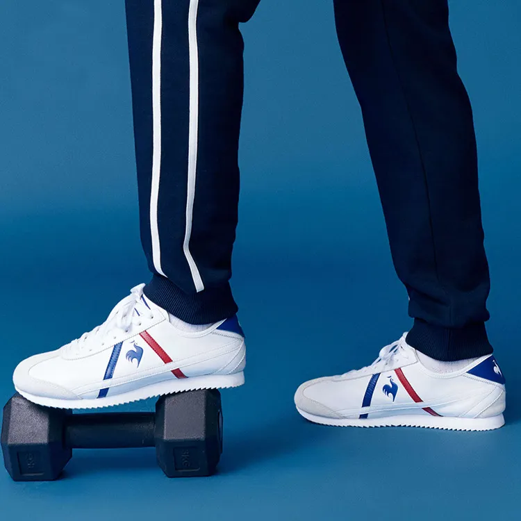 Le Coq Sportif Casual Shoes Unisex Low Top Red/Blue/White-6