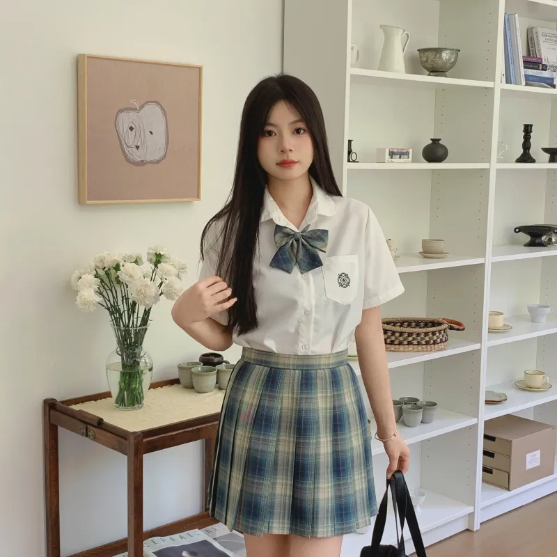 Ice Cream And Whale Summer JK Uniform Set Women's Gift Box Set-2