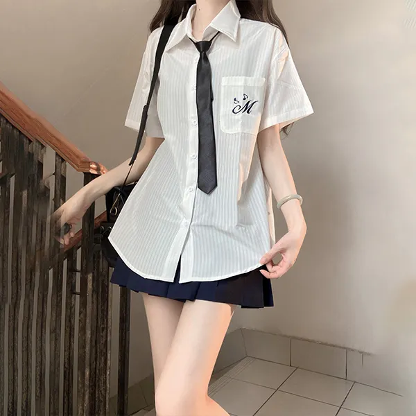 Ice cream and whale Uniforms Women's-5