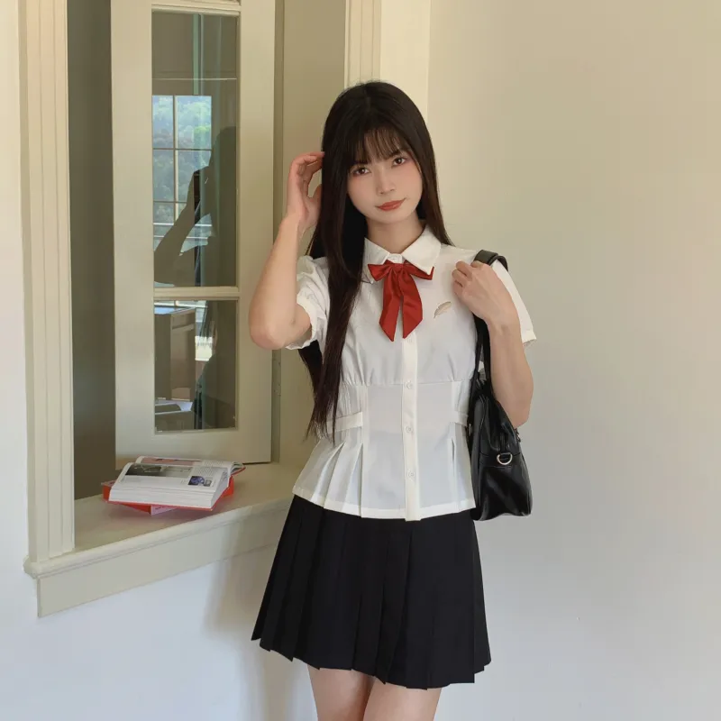 Ice Cream And Whale Summer JK Uniform Set Women's Gift Box Set-5