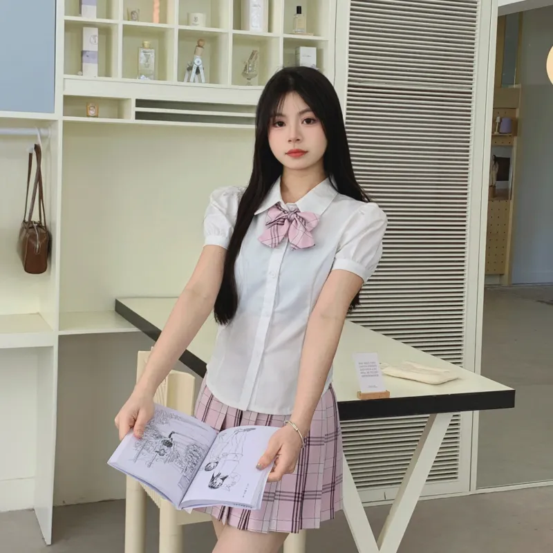 Ice Cream And Whale Summer JK Uniform Set Women's Gift Box Set-5