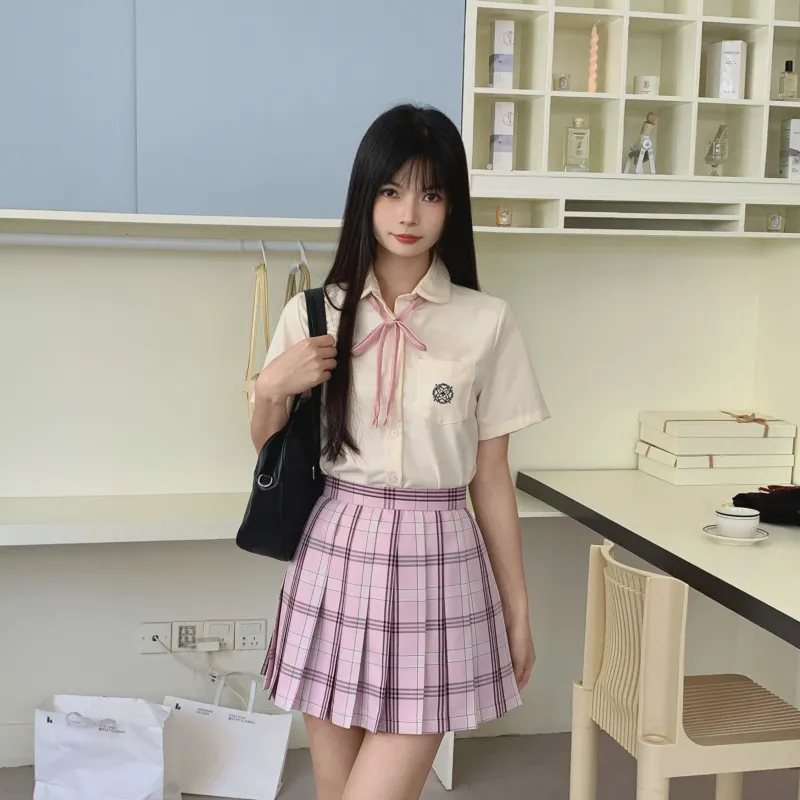 Ice Cream And Whale Summer JK Uniform Set Women's Gift Box Set-4