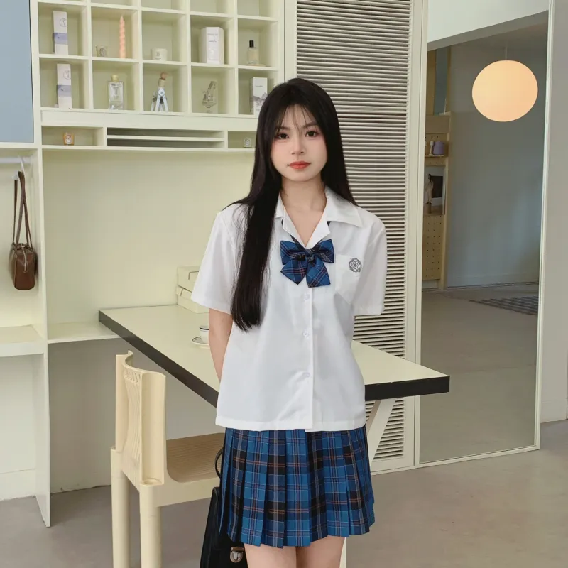 Ice Cream And Whale Summer JK Uniform Set Women's Gift Box Set-5