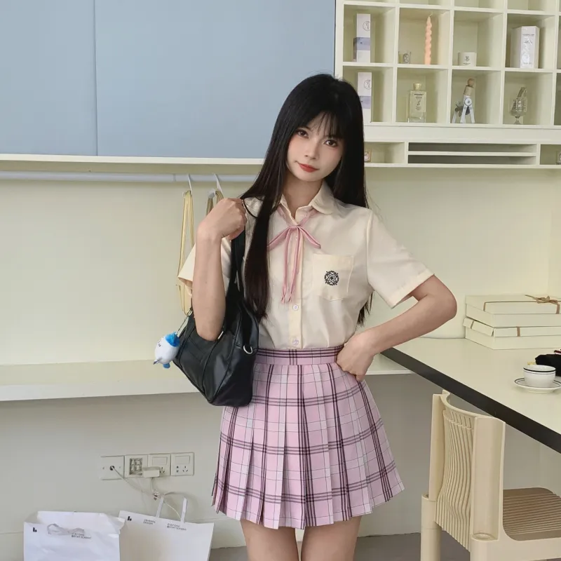 Ice Cream And Whale Summer JK Uniform Set Women's Gift Box Set-2
