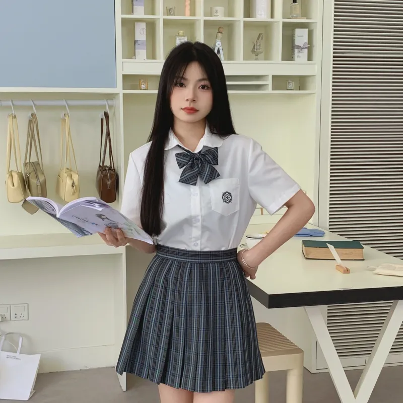 Ice Cream And Whale Summer JK Uniform Set Women's Gift Box Set-2