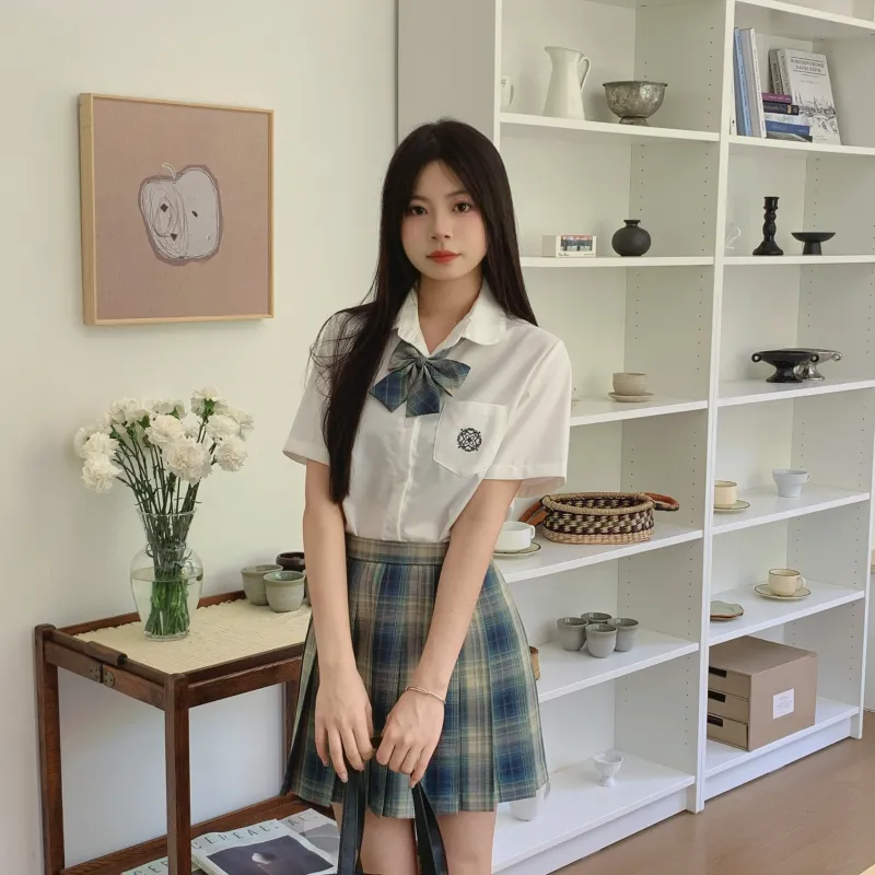 Ice Cream And Whale Summer JK Uniform Set Women's Gift Box Set-3