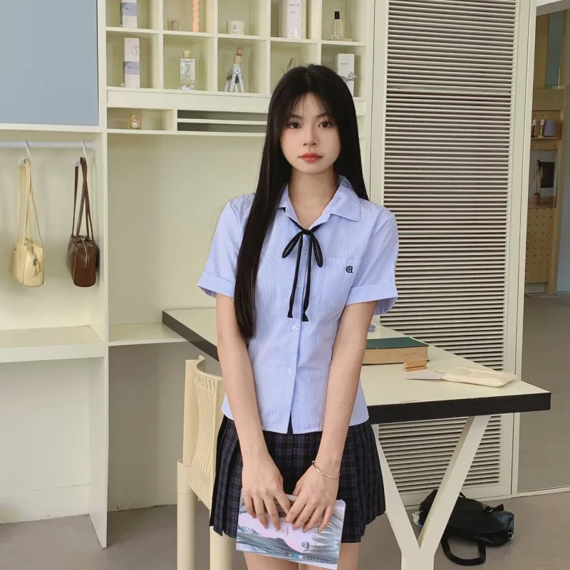 Ice Cream And Whale Summer JK Uniform Set Women's Gift Box Set-3